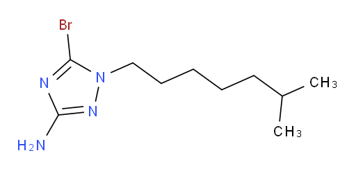5-bromo-1-(6-methylheptyl)-1H-1,2,4-triazol-3-amine