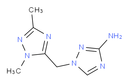 1-[(dimethyl-1H-1,2,4-triazol-5-yl)methyl]-1H-1,2,4-triazol-3-amine