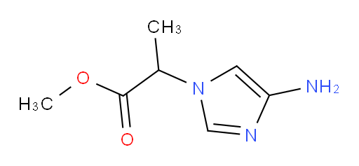 methyl 2-(4-amino-1H-imidazol-1-yl)propanoate