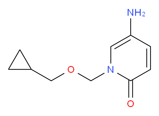 5-amino-1-[(cyclopropylmethoxy)methyl]-1,2-dihydropyridin-2-one