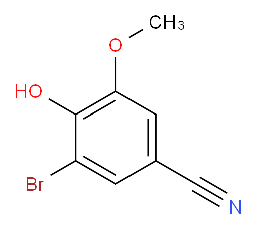 3-bromo-4-hydroxy-5-methoxybenzonitrile