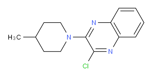 2-chloro-3-(4-methylpiperidin-1-yl)quinoxaline