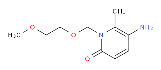 5-amino-1-[(2-methoxyethoxy)methyl]-6-methyl-1,2-dihydropyridin-2-one
