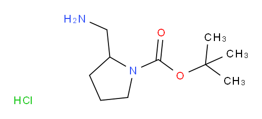 tert-butyl 2-(aminomethyl)pyrrolidine-1-carboxylate hydrochloride