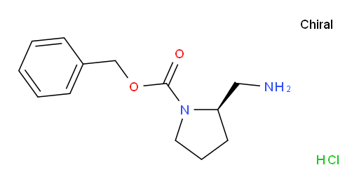 (R)-benzyl 2-(aminomethyl)pyrrolidine-1-carboxylate hydrochloride