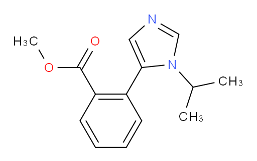 methyl 2-[1-(propan-2-yl)-1H-imidazol-5-yl]benzoate