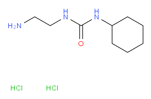 3-(2-aminoethyl)-1-cyclohexylurea dihydrochloride
