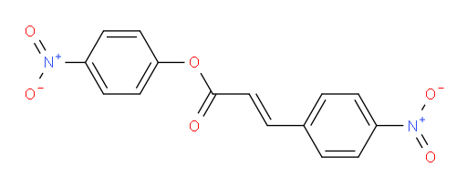 (E)-4-nitrophenyl 3-(4-nitrophenyl)acrylate