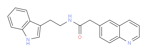 N-(2-(1H-indol-3-yl)ethyl)-2-(quinolin-6-yl)acetamide