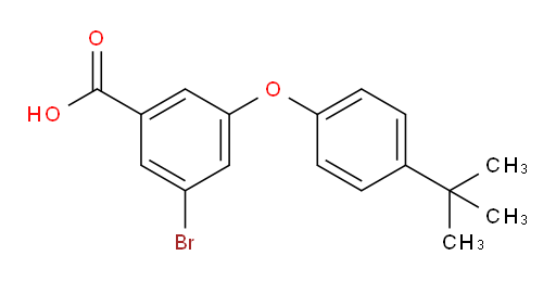 3-bromo-5-(4-(tert-butyl)phenoxy)benzoic acid
