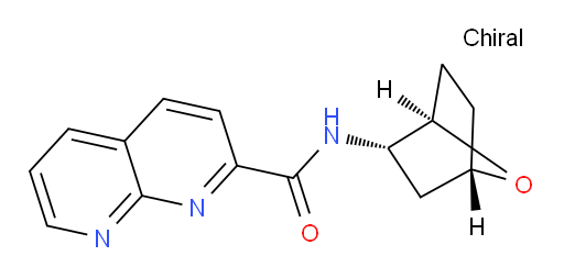 N-((1R,2S,4S)-7-oxabicyclo[2.2.1]heptan-2-yl)-1,8-naphthyridine-2-carboxamide