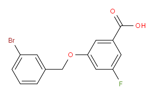 3-((3-bromobenzyl)oxy)-5-fluorobenzoic acid