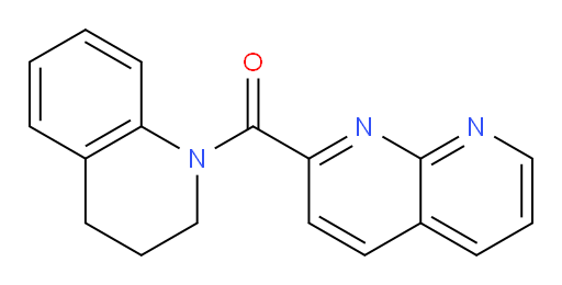 (3,4-dihydroquinolin-1(2H)-yl)(1,8-naphthyridin-2-yl)methanone