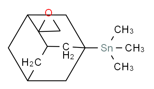 trimethyl(spiro[adamantane-2,2'-oxiran]-5-yl)stannane