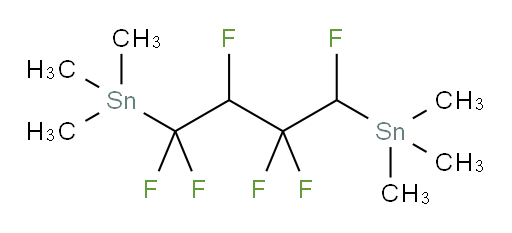 (1,1,2,3,3,4-hexafluorobutane-1,4-diyl)bis(trimethylstannane)