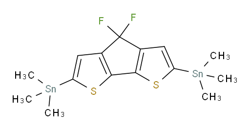 (4,4-difluoro-4H-cyclopenta[1,2-b:5,4-b']dithiophene-2,6-diyl)bis(trimethylstannane)