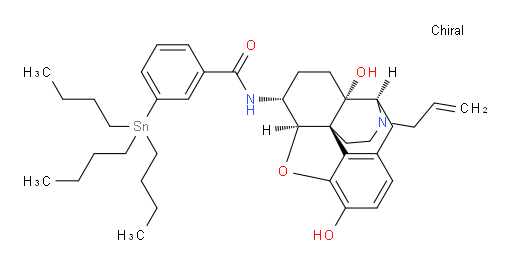 N-((4R,4aS,7R,7aR,12bS)-3-allyl-4a,9-dihydroxy-2,3,4,4a,5,6,7,7a-octahydro-1H-4,12-methanobenzofuro[3,2-e]isoquinolin-7-yl)-3-(tributylstannyl)benzamide