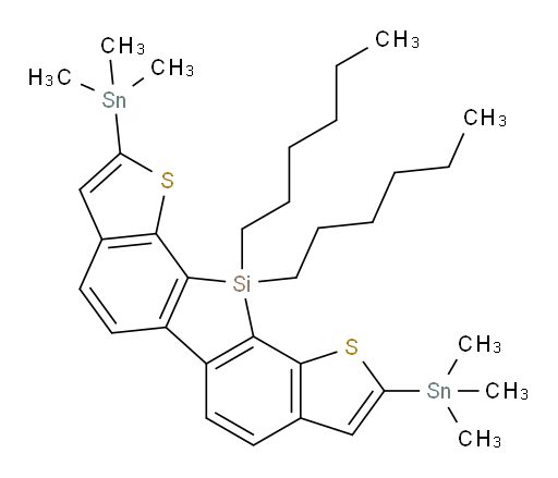 11,11-Dihexyl-2,9-bis(trimethylstannyl)-11H-silolo[3,2-g:4,5-g′]bis[1]benzothiophene