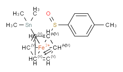 1-[(4-Methylphenyl)sulfinyl]-2-(trimethylstannyl)ferrocene