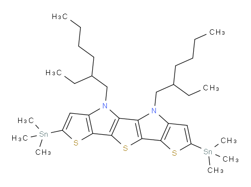 4,5-Bis(2-ethylhexyl)-4,5-dihydro-2,7-bis(trimethylstannyl)dithieno[2,3-d:2′,3′-d′]thieno[3,2-b:4,5-b′]dipyrrole