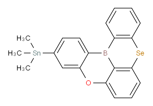 5-oxa-9-selena-13b-boranaphtho[3,2,1-de]anthracen-3-yltrimethylstannane