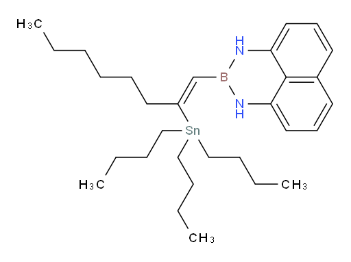 (Z)-2-(2-(三丁基锡基)辛-1-烯-1-基)-2,3-二氢-1H-萘并[1,8-de][1,3,2]二氮杂borinine