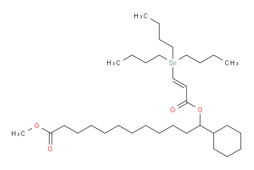 (E)-methyl 12-cyclohexyl-12-((3-(tributylstannyl)acryloyl)oxy)dodecanoate