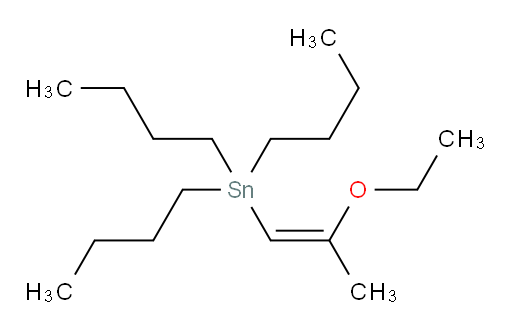 (Z)-三丁基(2-乙氧基丙烯-1-基)锡烷