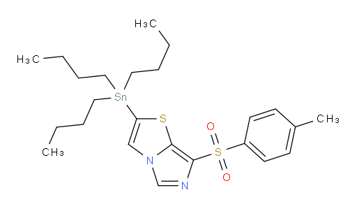 7-对甲苯磺酰基-2-(三丁基锡基)咪唑并[5,1-b]噻唑