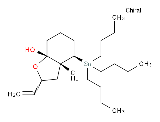 (2R,3aR,4R,7aR)-3a-甲基-4-(三丁基锡基)-2-乙烯基八氢苯并呋喃-7a-醇