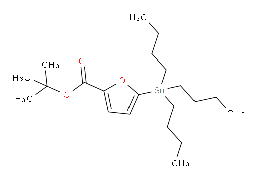 叔丁基 5-(三丁基锡基)呋喃-2-甲酸酯