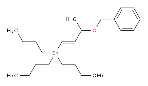 (E)-(3-(苄氧基)丁-1-烯-1-基)三丁基锡烷