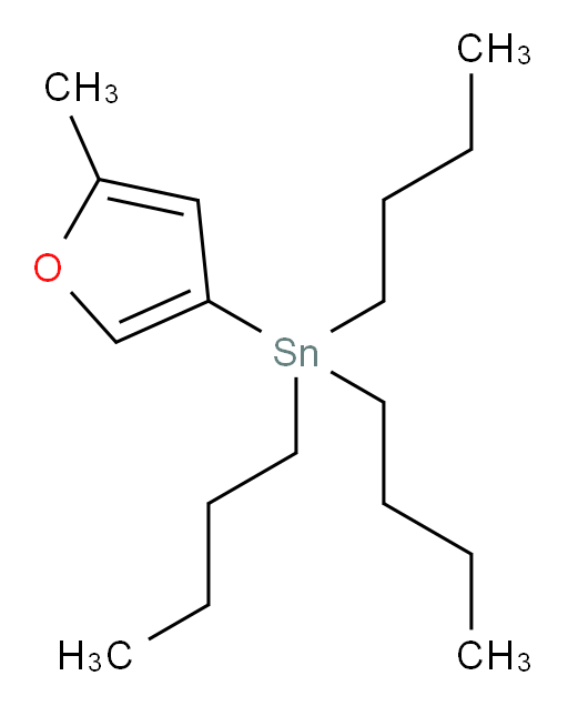 三丁基(5-甲基呋喃-3-基)锡烷