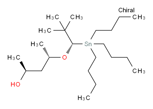 (2S,4S)-4-((S)-2,2-dimethyl-1-(tributylstannyl)propoxy)pentan-2-ol