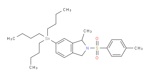 1-甲基-2-对甲苯磺酰基-6-(三丁基锡基)异吲哚啉