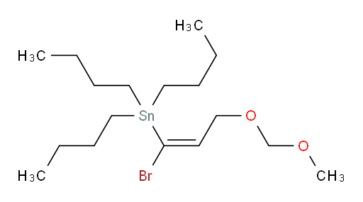 (Z)-(1-溴-3-(甲氧基甲氧基)丙烯-1-基)三丁基锡烷