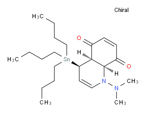 (4R,4aR,8aS)-1-(二甲胺基)-4-(三丁基锡基)-1,4,4a,8a-四氢喹啉-5,8-二酮