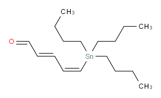 (2E,4Z)-5-(三丁基锡基)戊-2,4-二烯醛