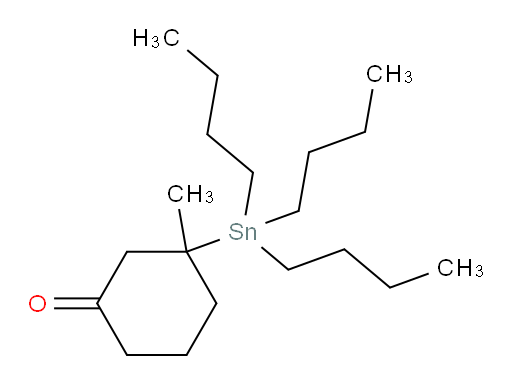 3-甲基-3-(三丁基锡基)环己酮