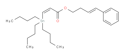 (Z)-(E)-4-苯基丁-3-烯-1-基 3-(三丁基锡基)丙烯酸酯