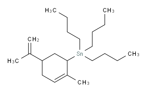 三丁基(2-甲基-5-(丙-1-烯-2-基)环己-2-烯-1-基)锡烷