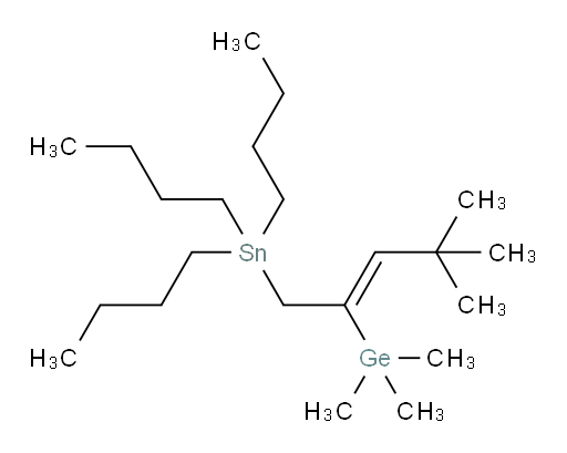 (Z)-(4,4-dimethyl-1-(tributylstannyl)pent-2-en-2-yl)trimethylgermane