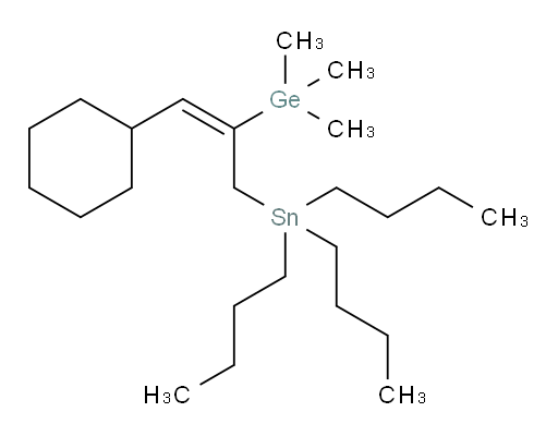 (E)-(1-cyclohexyl-3-(tributylstannyl)prop-1-en-2-yl)trimethylgermane