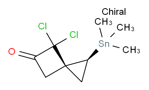 (1S,3S)-4,4-二氯-1-(三甲基锡基)螺[2.3]己-5-酮