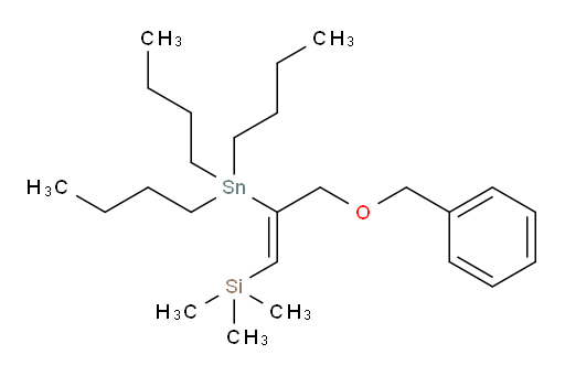 (Z)-(3-(苄氧基)-2-(三丁基锡基)丙烯-1-基)三甲基硅烷