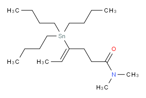 (Z)-N,N-dimethyl-4-(tributylstannyl)hex-4-enamide