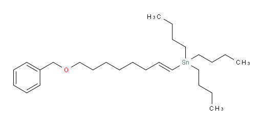 (E)-(8-(苄氧基)辛-1-烯-1-基)三丁基锡烷