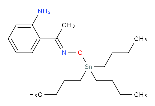 (E)-1-(2-aminophenyl)ethanone O-tributylstannyl oxime