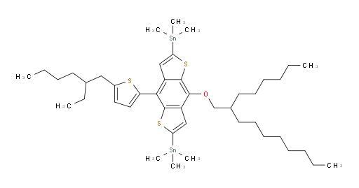 (4-(5-(2-ethylhexyl)thiophen-2-yl)-8-((2-hexyldecyl)oxy)benzo[1,2-b:4,5-b']dithiophene-2,6-diyl)bis(trimethylstannane)
