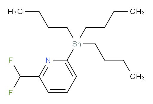 2-(二氟甲基)-6-(三丁基锡基)吡啶